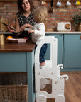 Convertible Montessori Kitchen Helper Table