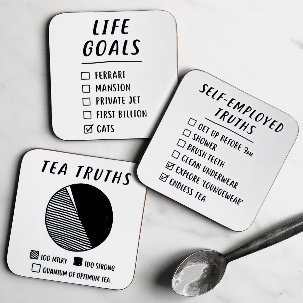 Tea Truths Coaster