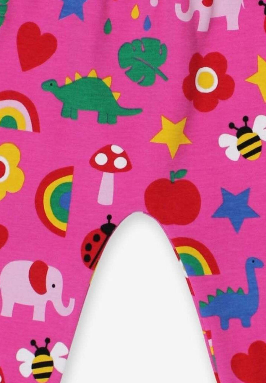 Premium Organic Cotton Baby Pants with Unicorns, Dinosaurs, and Elephants - Soft, Comfortable, and Eco-Friendly by Toby Tiger at brixbailey.com