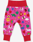 Premium Organic Cotton Baby Pants with Unicorn, Dinosaur, and Elephant Prints - Soft, Comfortable, and Eco-Friendly by Toby Tiger at brixbailey.com
