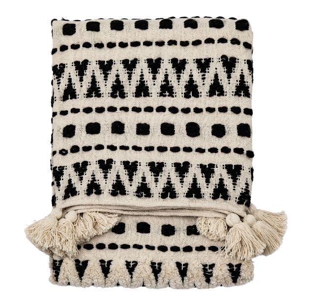 Tufted Aztec Throw 170cm x 130cm