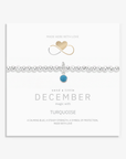 Turquoise December Birthstone Bracelet