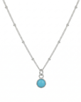 Turquoise December Birthstone Necklace