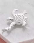 Turtle Silver Charm
