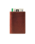 Cognac Travel Wallet Passport Holder