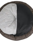THE LINCOLN | LUXURY TWEED CALMING DONUT DOG BED