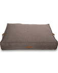 THE LINCOLN | LUXURY TWEED FLAT PILLOW DOG BED