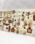 Two-piece wall activity panel (60×80 + 60×39 cm)