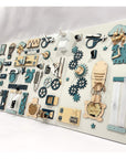 Two-piece wall activity panel (60×80 + 60×39 cm)