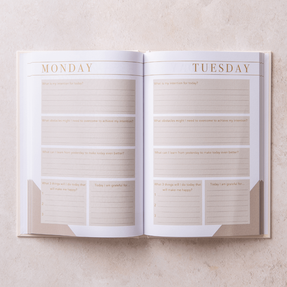Morning Notes - Daily wellbeing journal