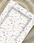 Standard Changing Mat - Deep Blue Sea Print