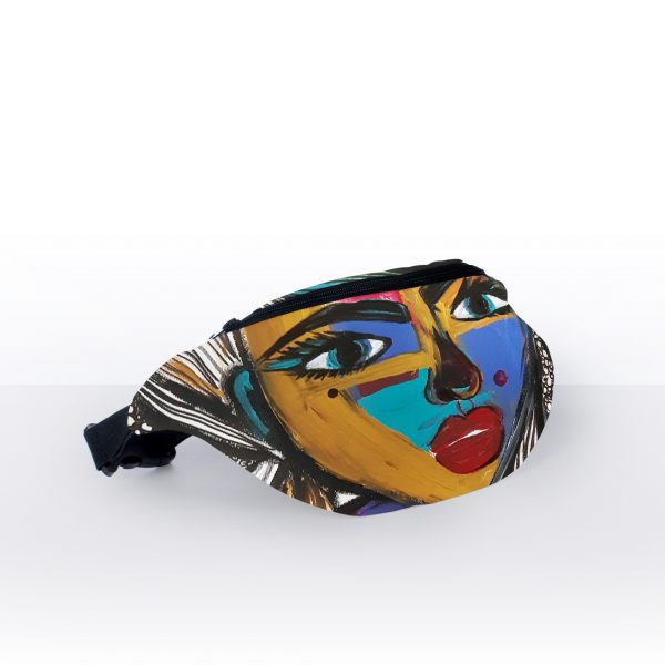 Mermaid Print Fanny Pack Crossbody Bag