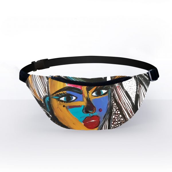 Garbanota Printed Crossbody Bag – Adjustable, Artisan & Stylish by Garbanota at www.brixbailey.com