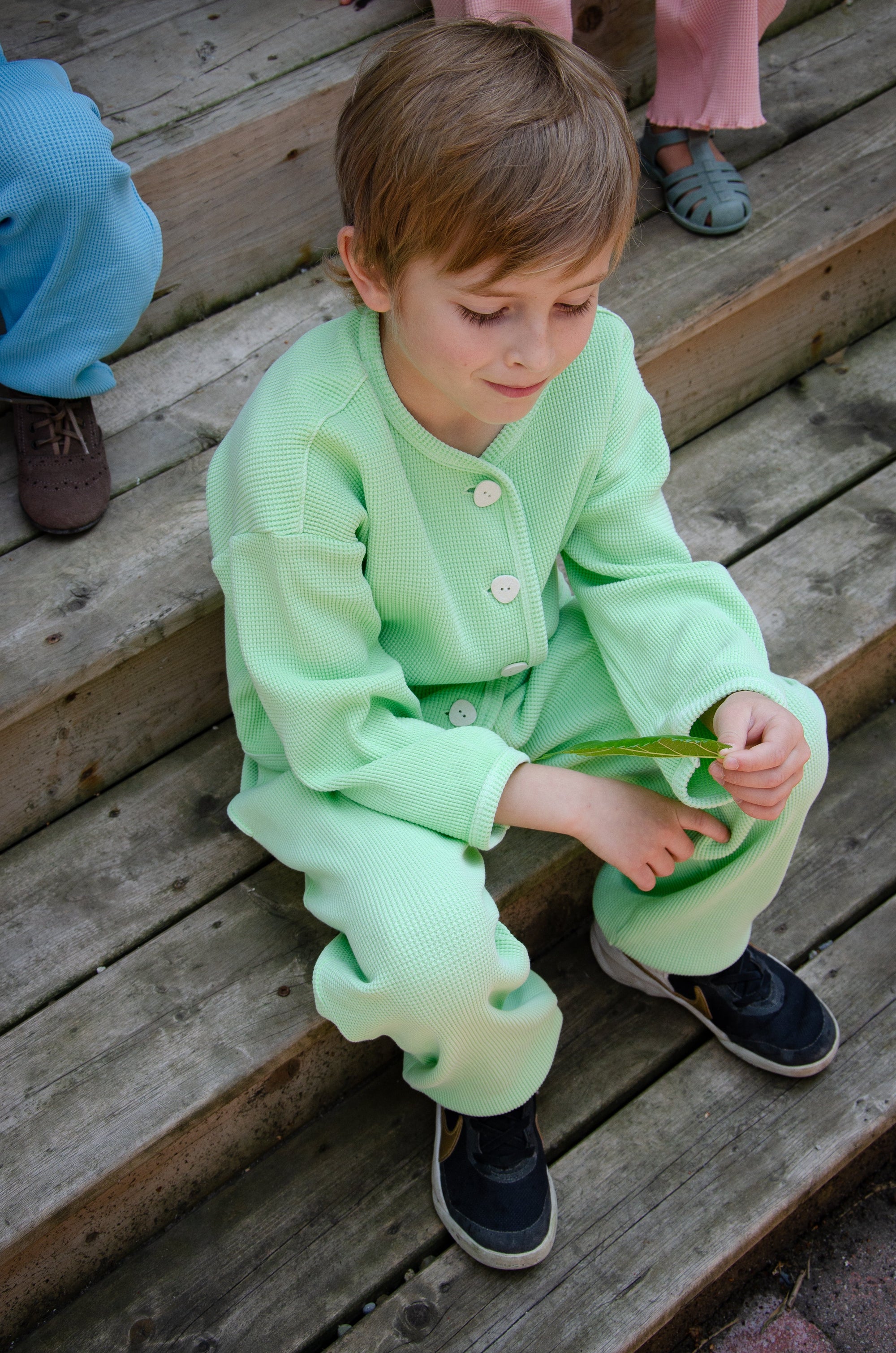 The Comfy Cardigan - LEAF