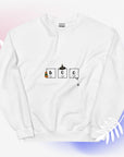 BOO periodic table science Halloween sweatshirt