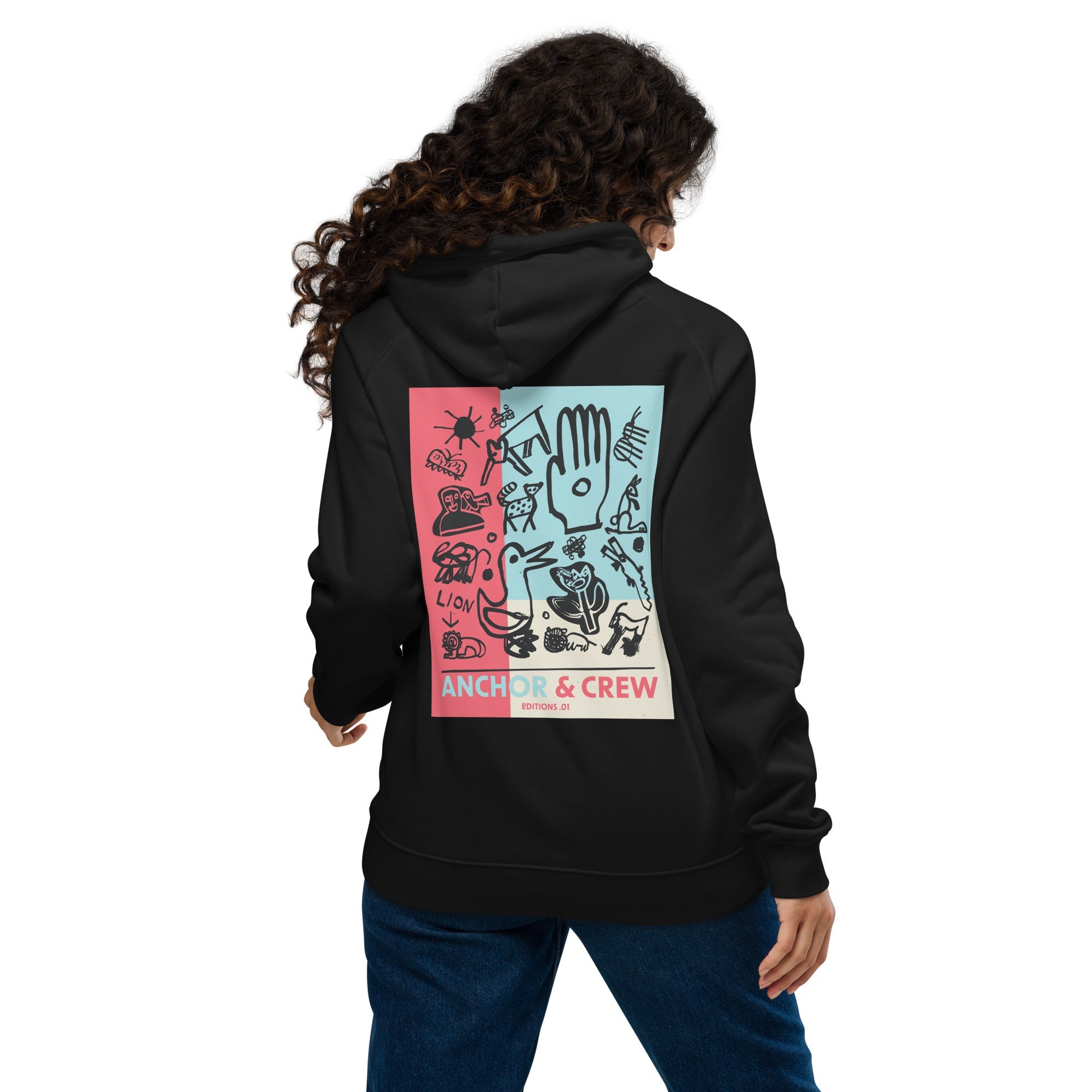 01 Moon Safari EDITIONS Organic Cotton Hoodie