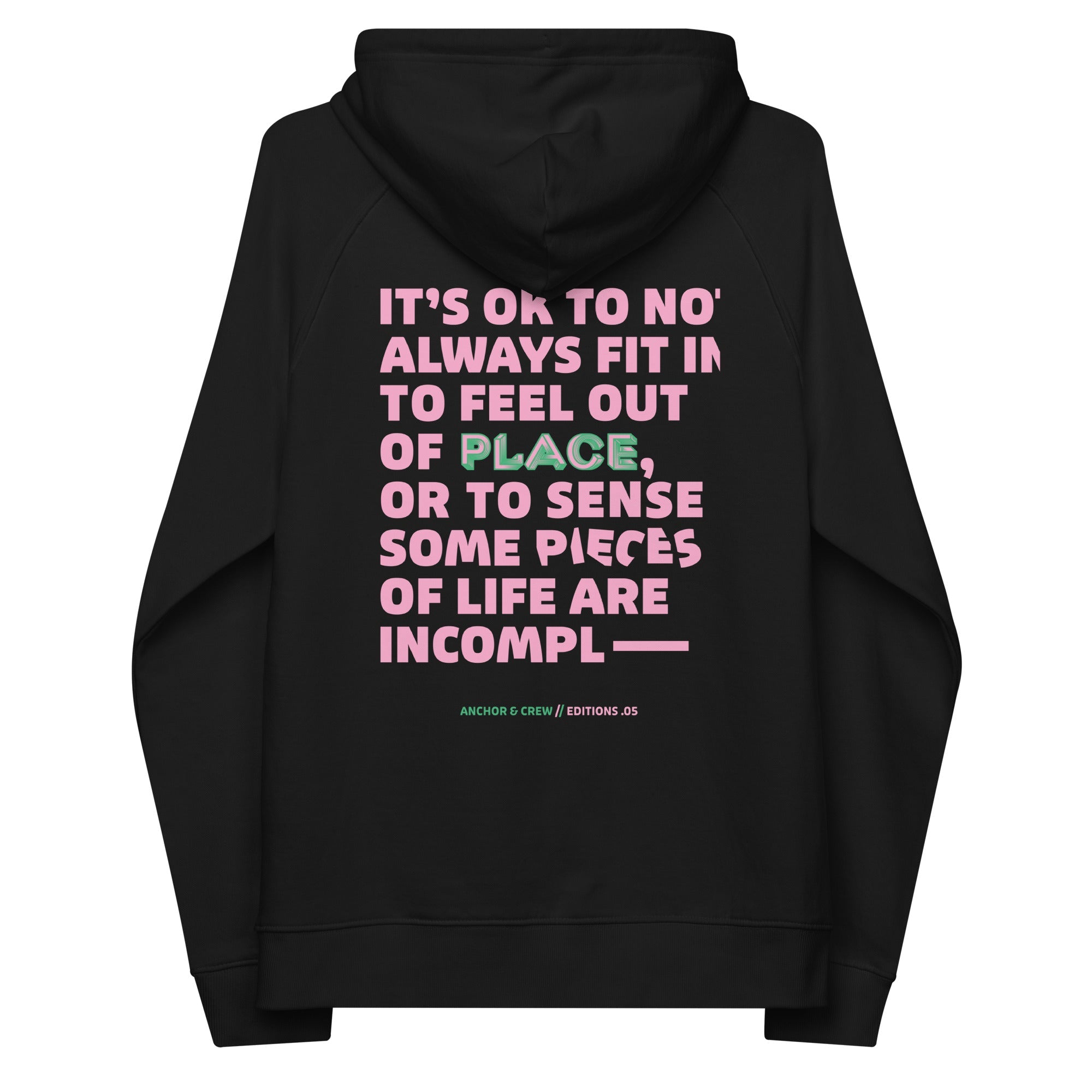 05 It's Ok EDITIONS Organic Cotton Hoodie