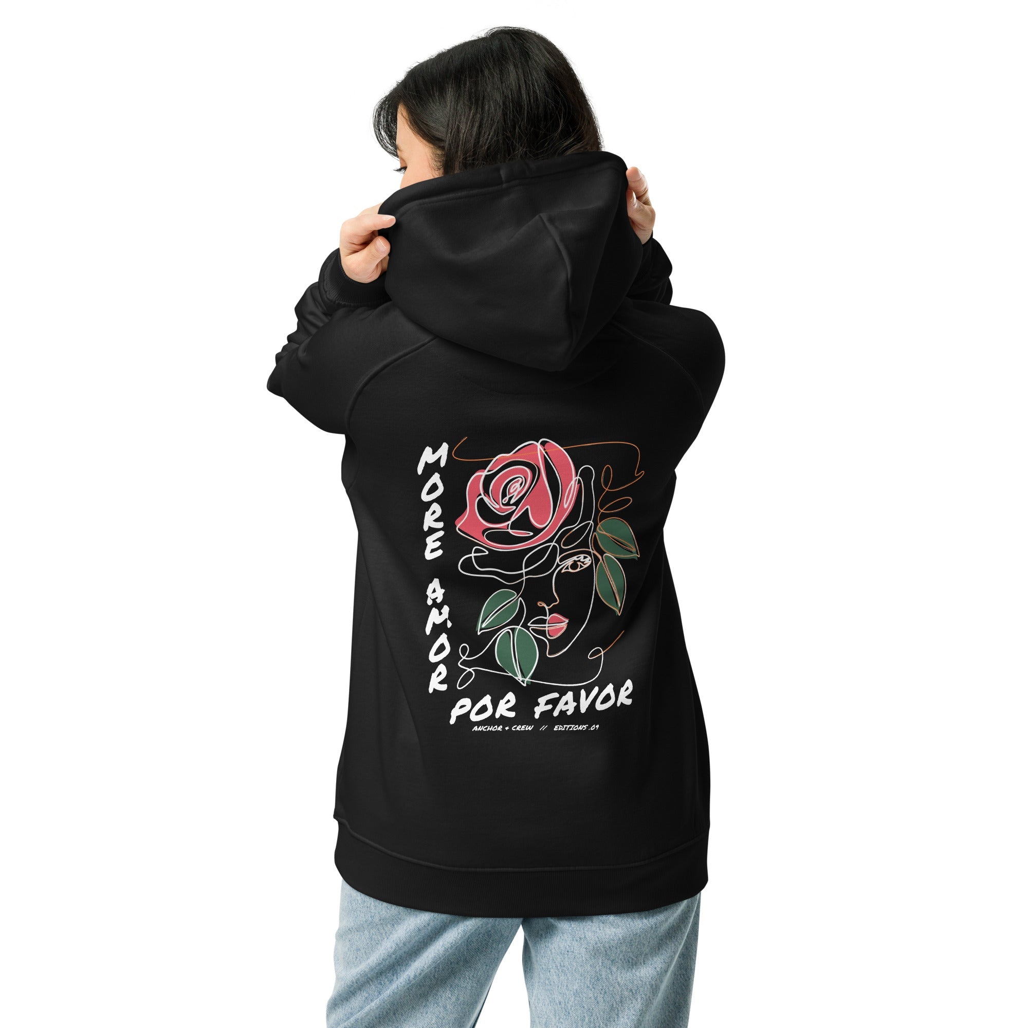 09 More Amor Por Favor EDITIONS Organic Cotton Hoodie