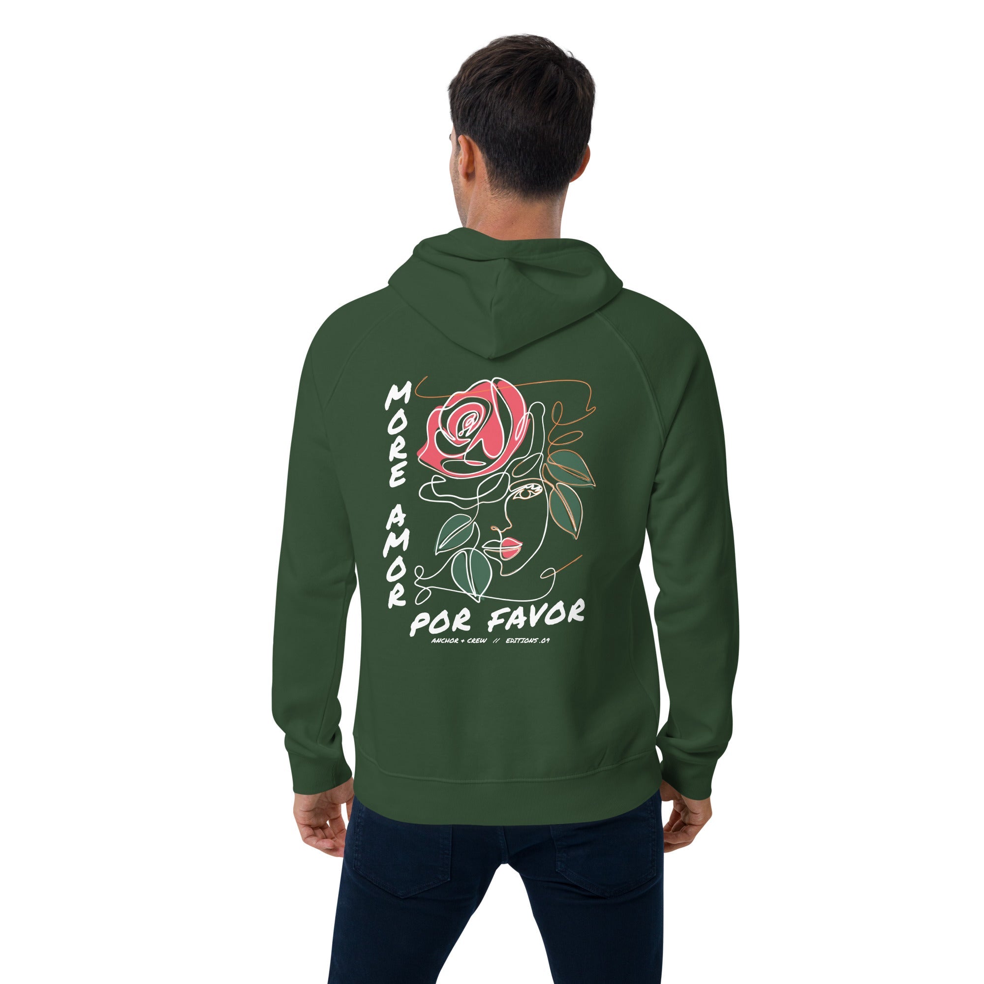 09 More Amor Por Favor EDITIONS Organic Cotton Hoodie
