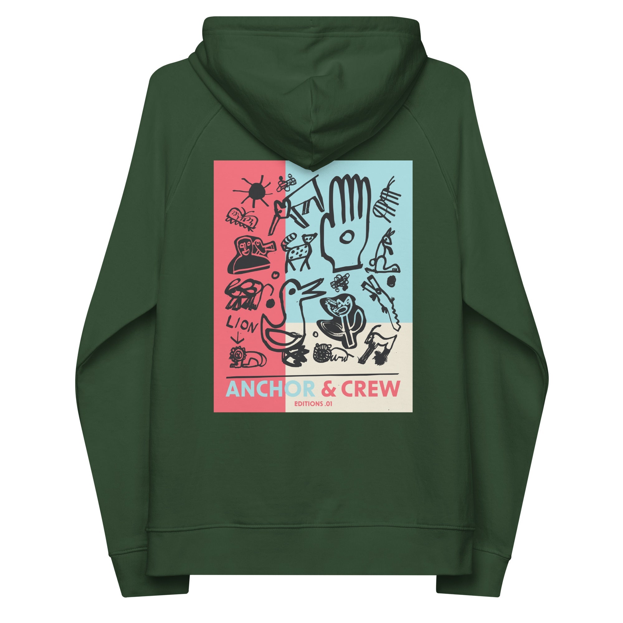 01 Moon Safari EDITIONS Organic Cotton Hoodie