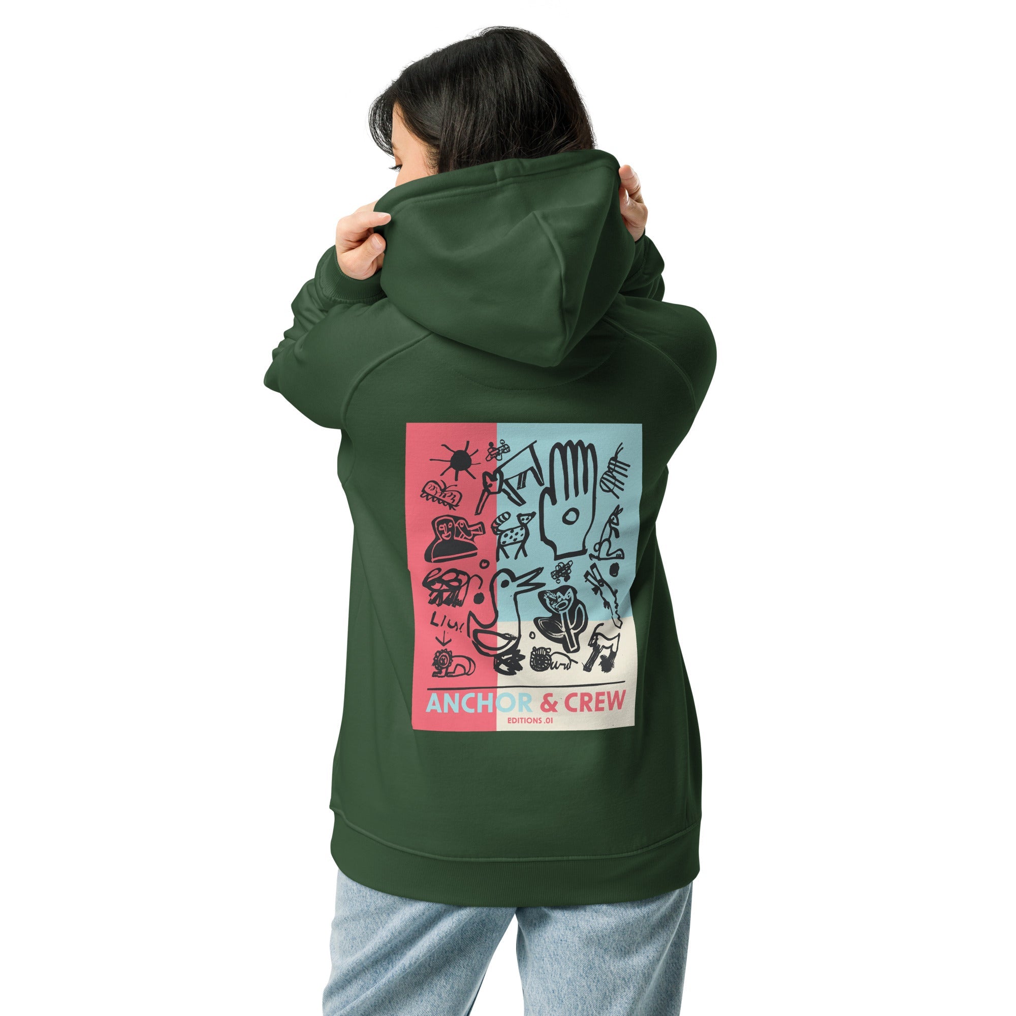 01 Moon Safari EDITIONS Organic Cotton Hoodie