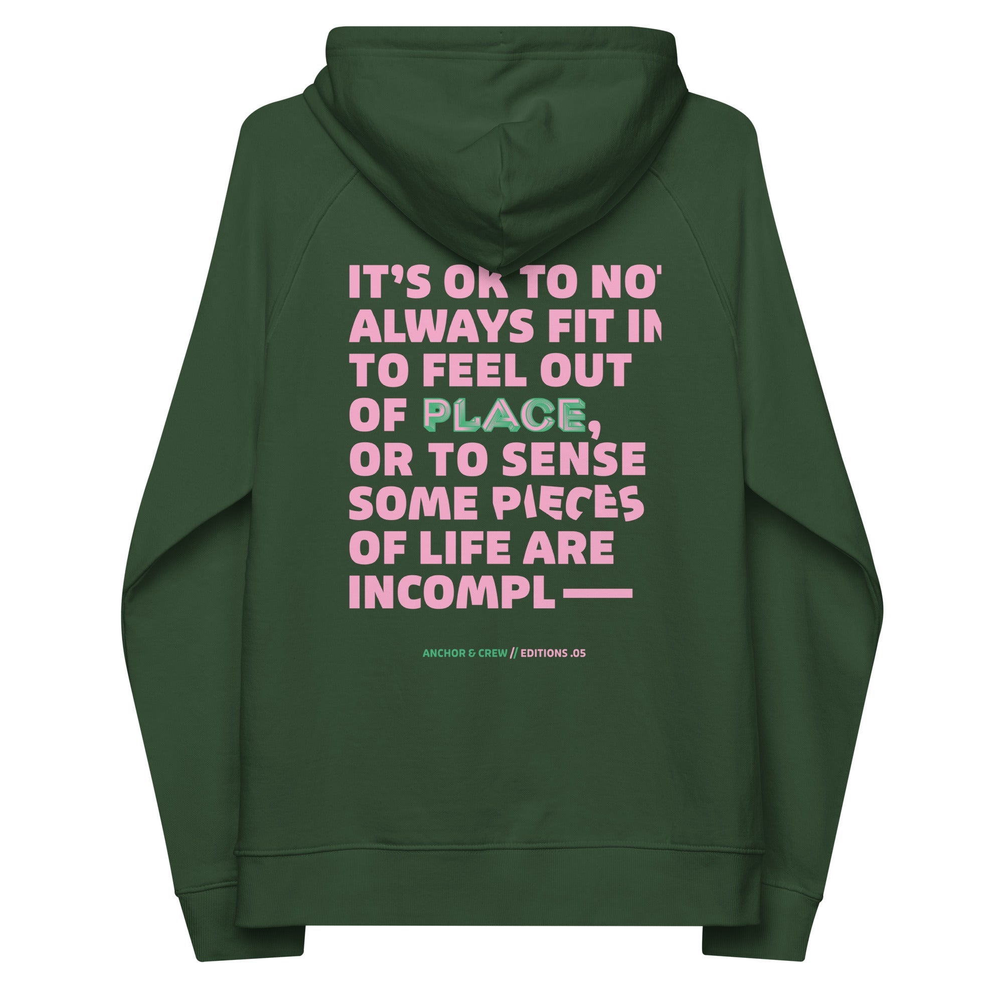 05 It's Ok EDITIONS Organic Cotton Hoodie