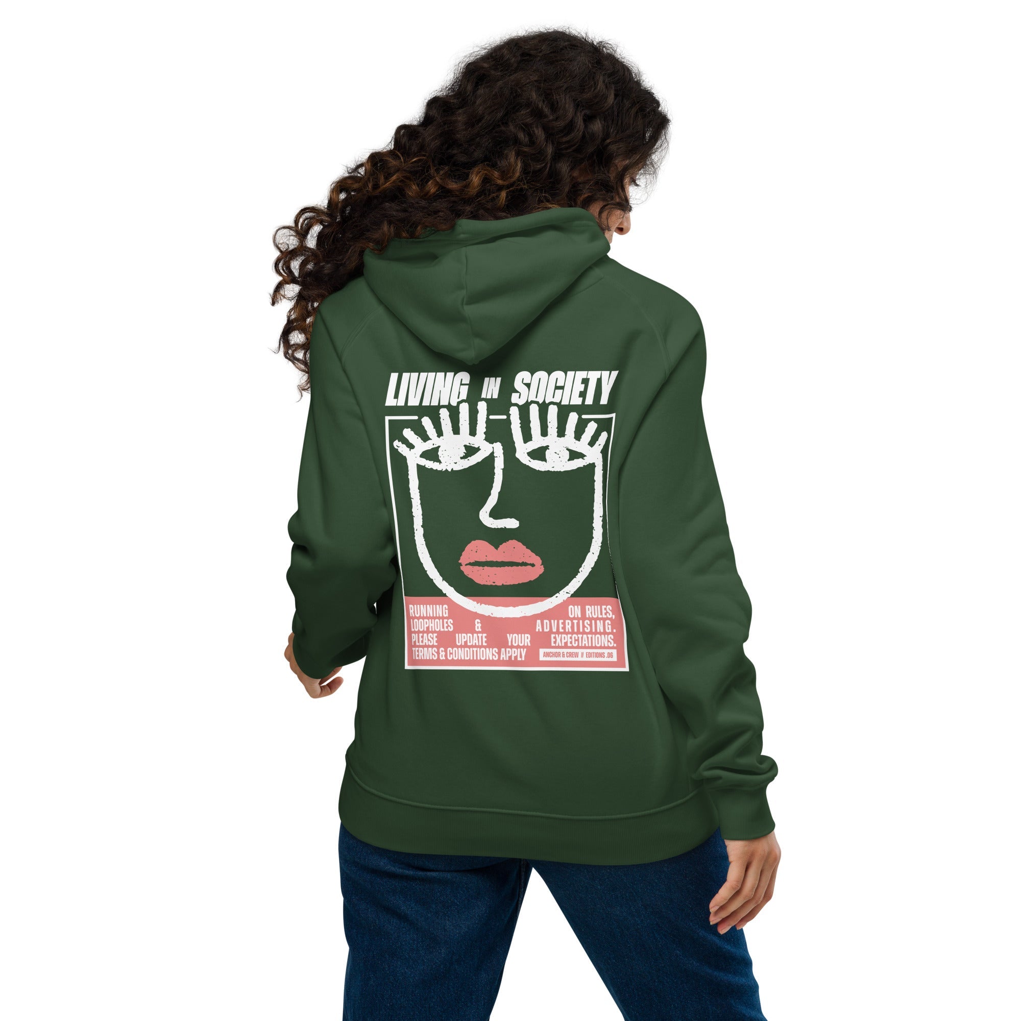06 Living In Society EDITIONS Organic Cotton Hoodie