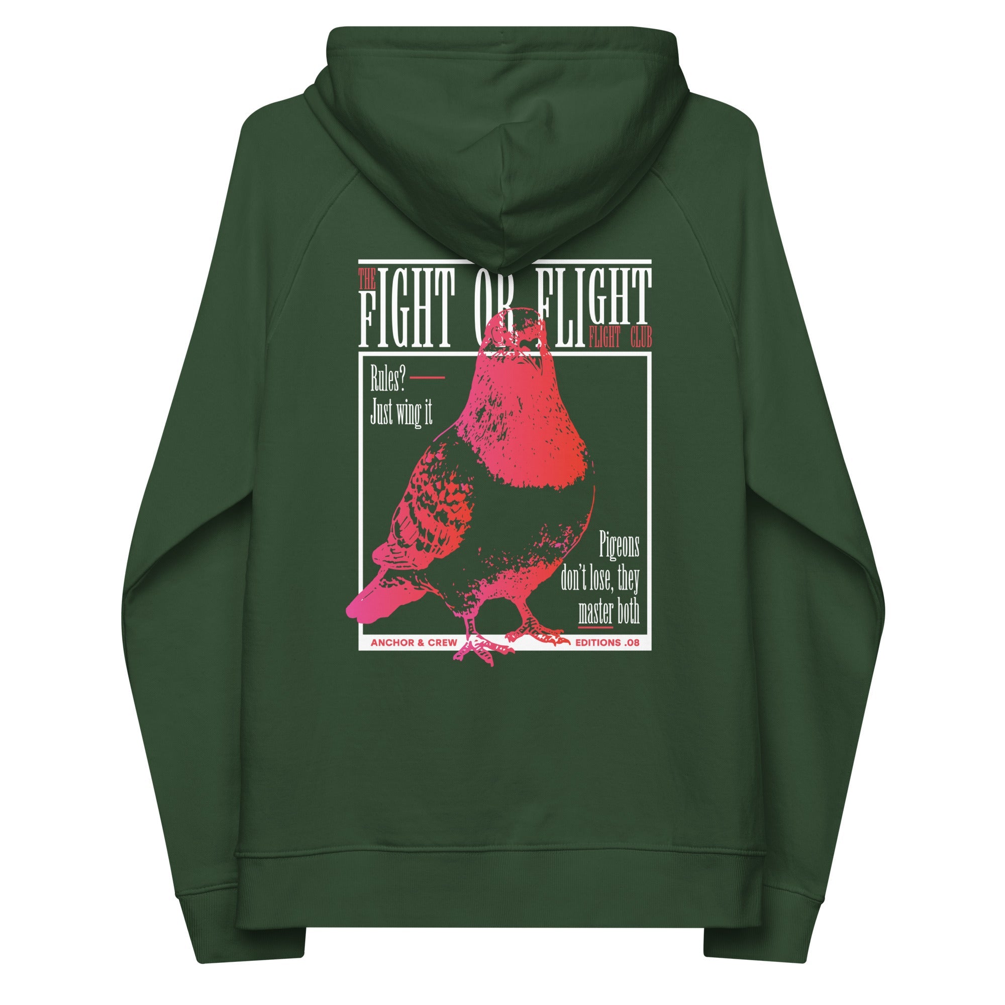 08 Fight Or Flight Club EDITIONS Organic Cotton Hoodie