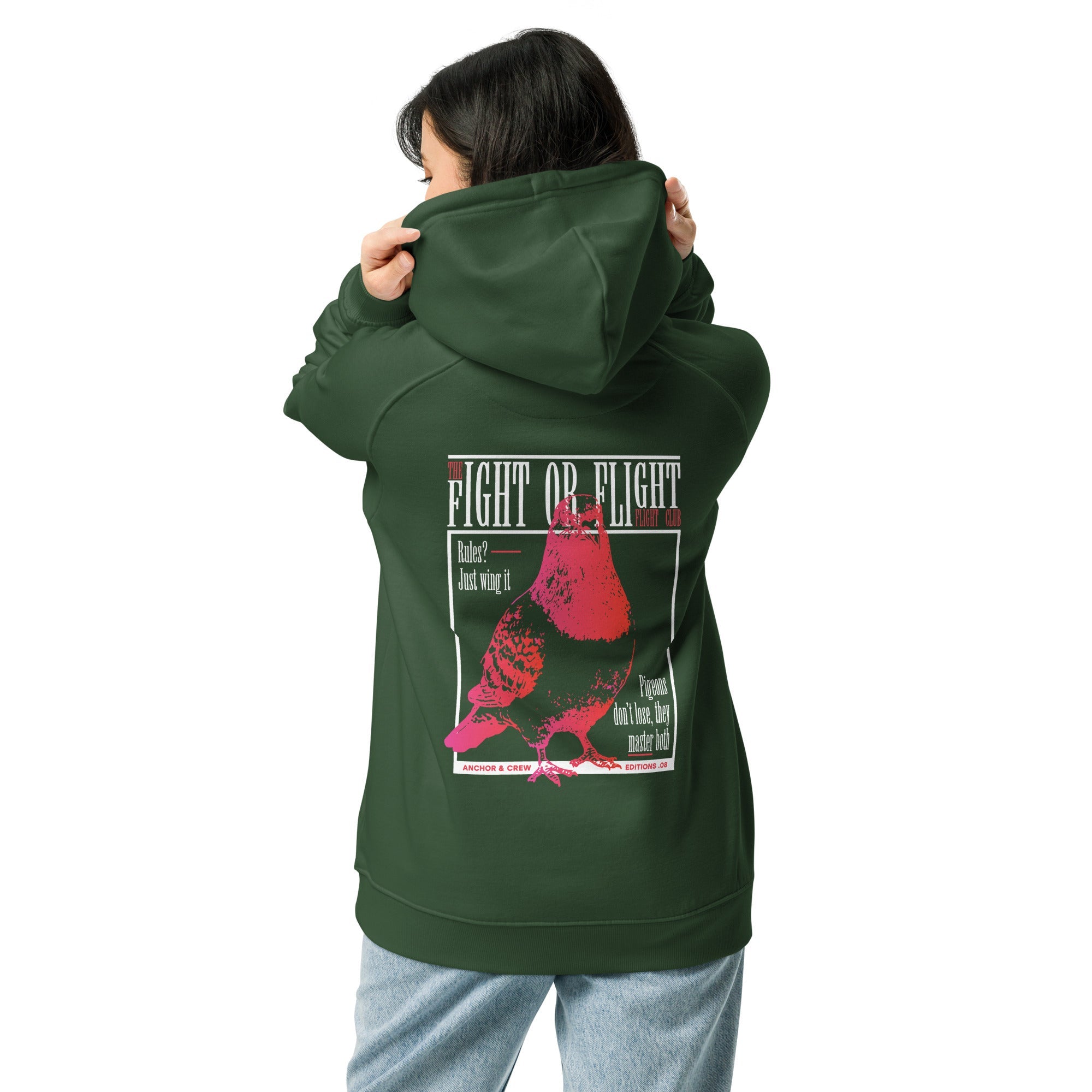 08 Fight Or Flight Club EDITIONS Organic Cotton Hoodie