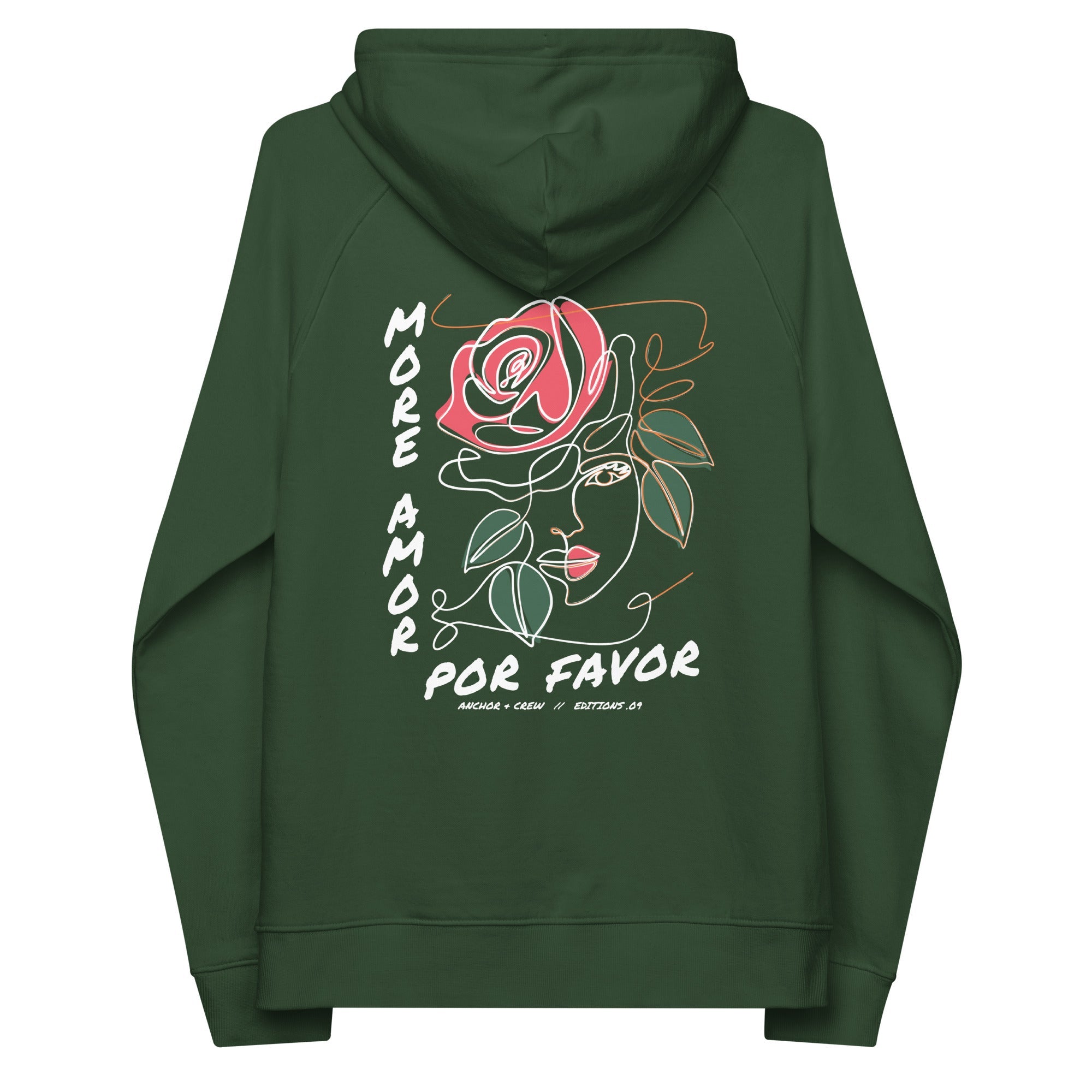 09 More Amor Por Favor EDITIONS Organic Cotton Hoodie