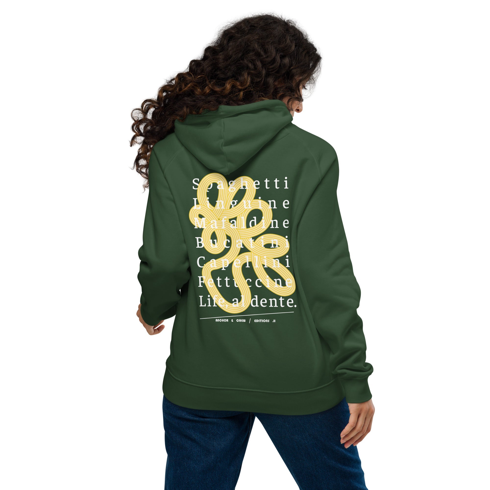 11 Life, Al Dente EDITIONS Organic Cotton Hoodie