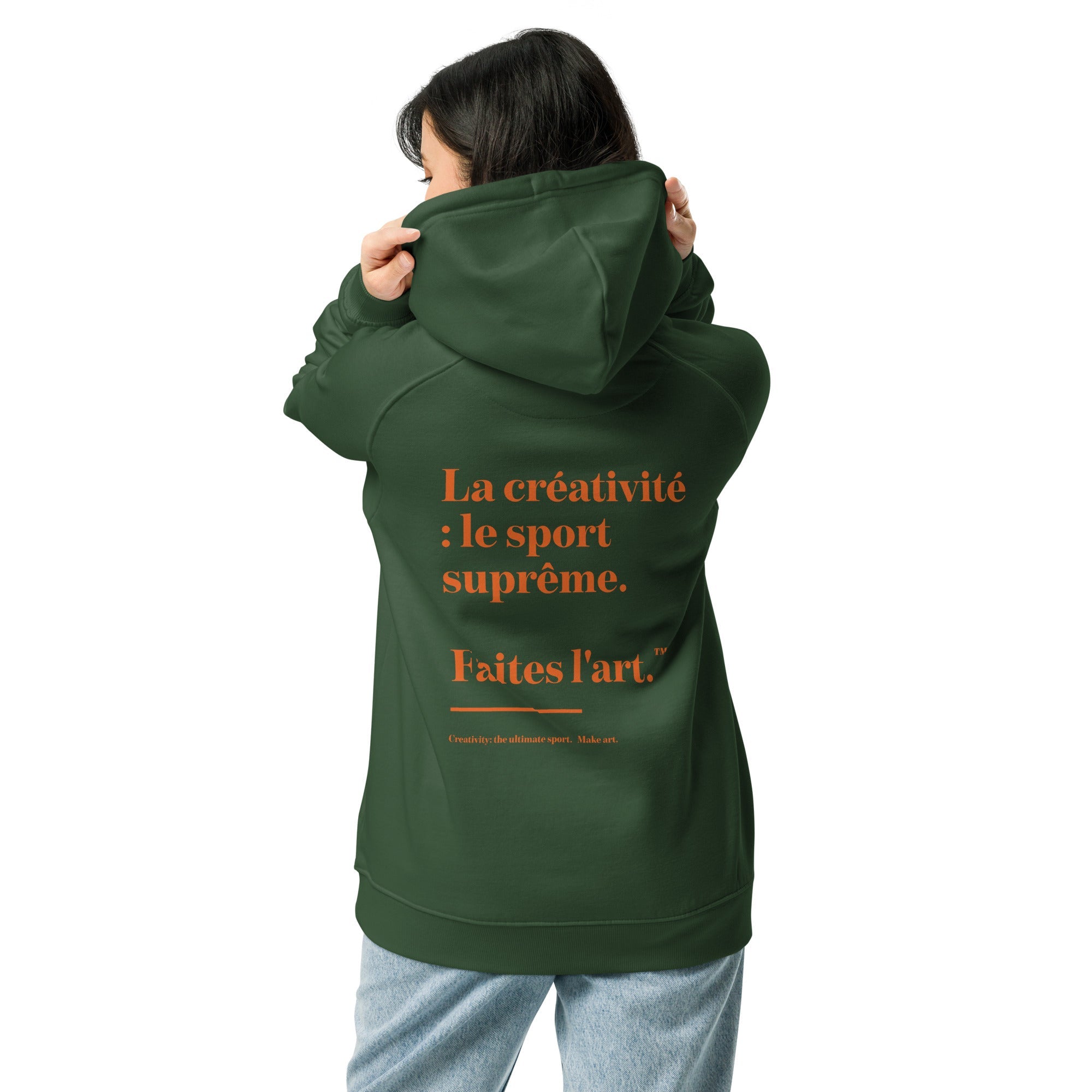 Make Art Creative Standard Organic Cotton Hoodie