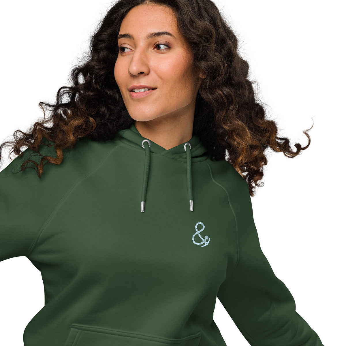 Just Tour. Seeker Organic Cotton Raglan Hoodie