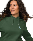 Just Tour. Seeker Organic Cotton Raglan Hoodie