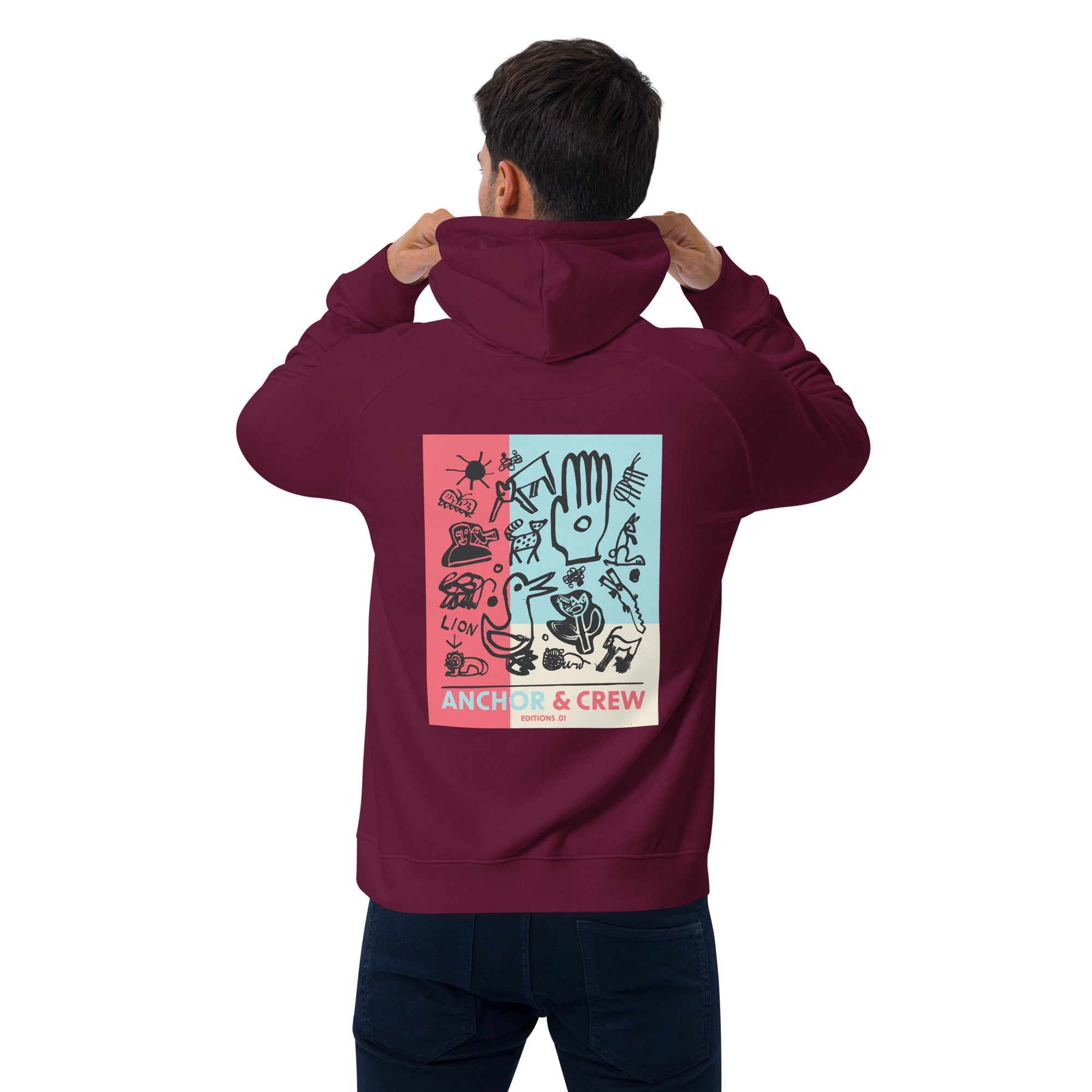 01 Moon Safari EDITIONS Organic Cotton Hoodie