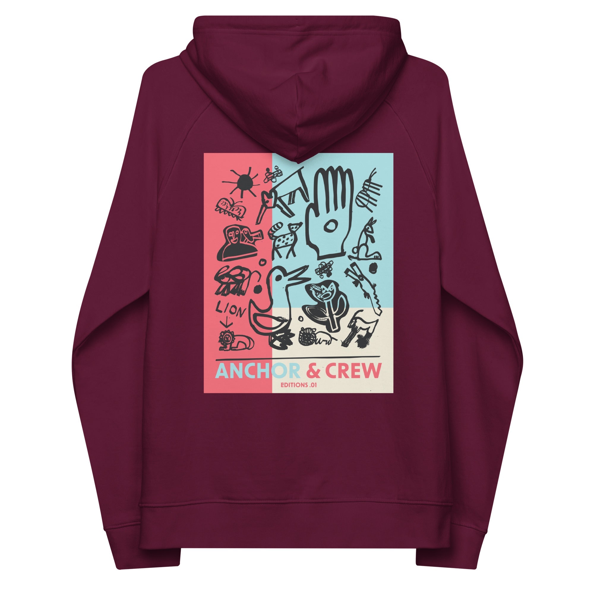 01 Moon Safari EDITIONS Organic Cotton Hoodie