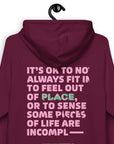 05 It's Ok EDITIONS Organic Cotton Hoodie