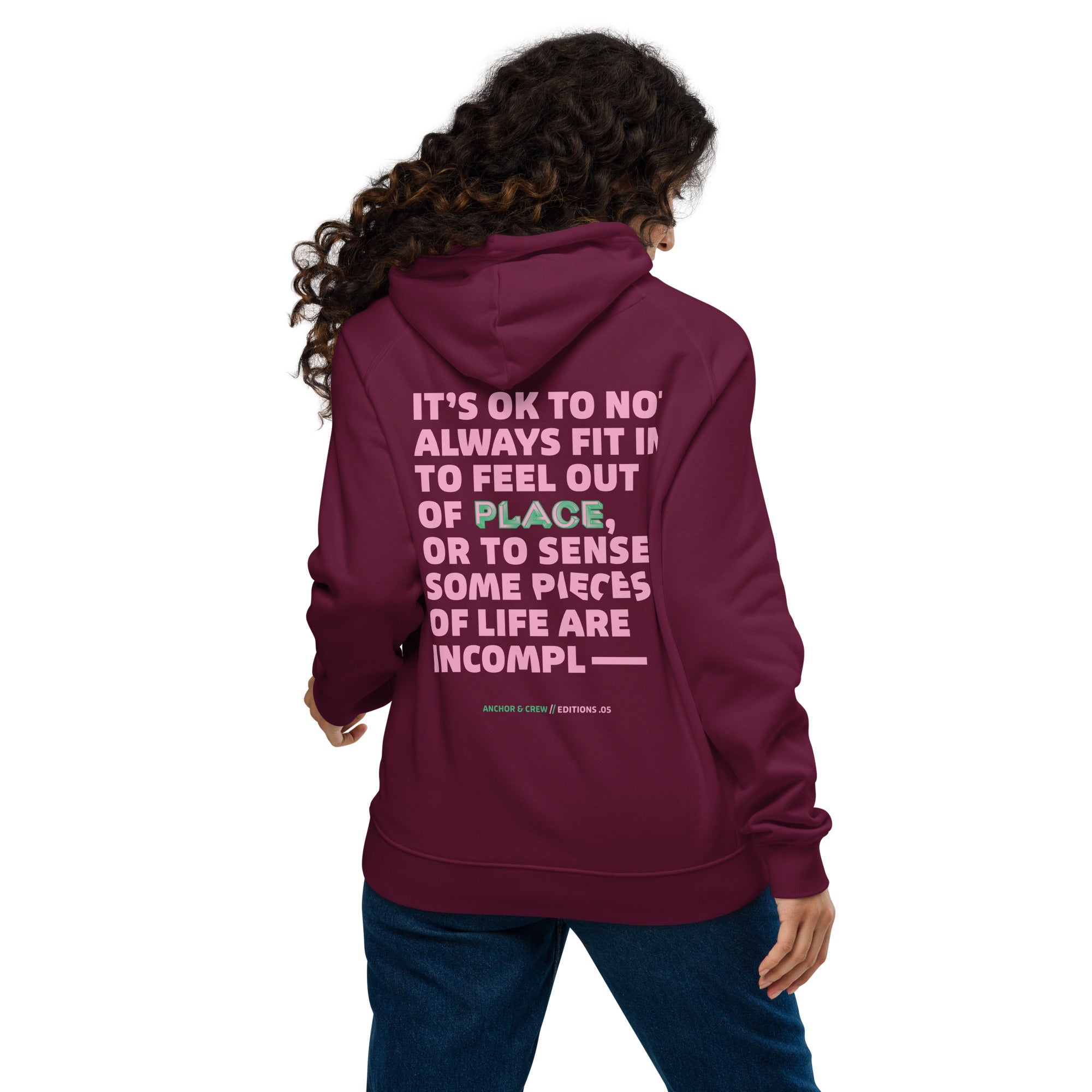 05 It's Ok EDITIONS Organic Cotton Hoodie