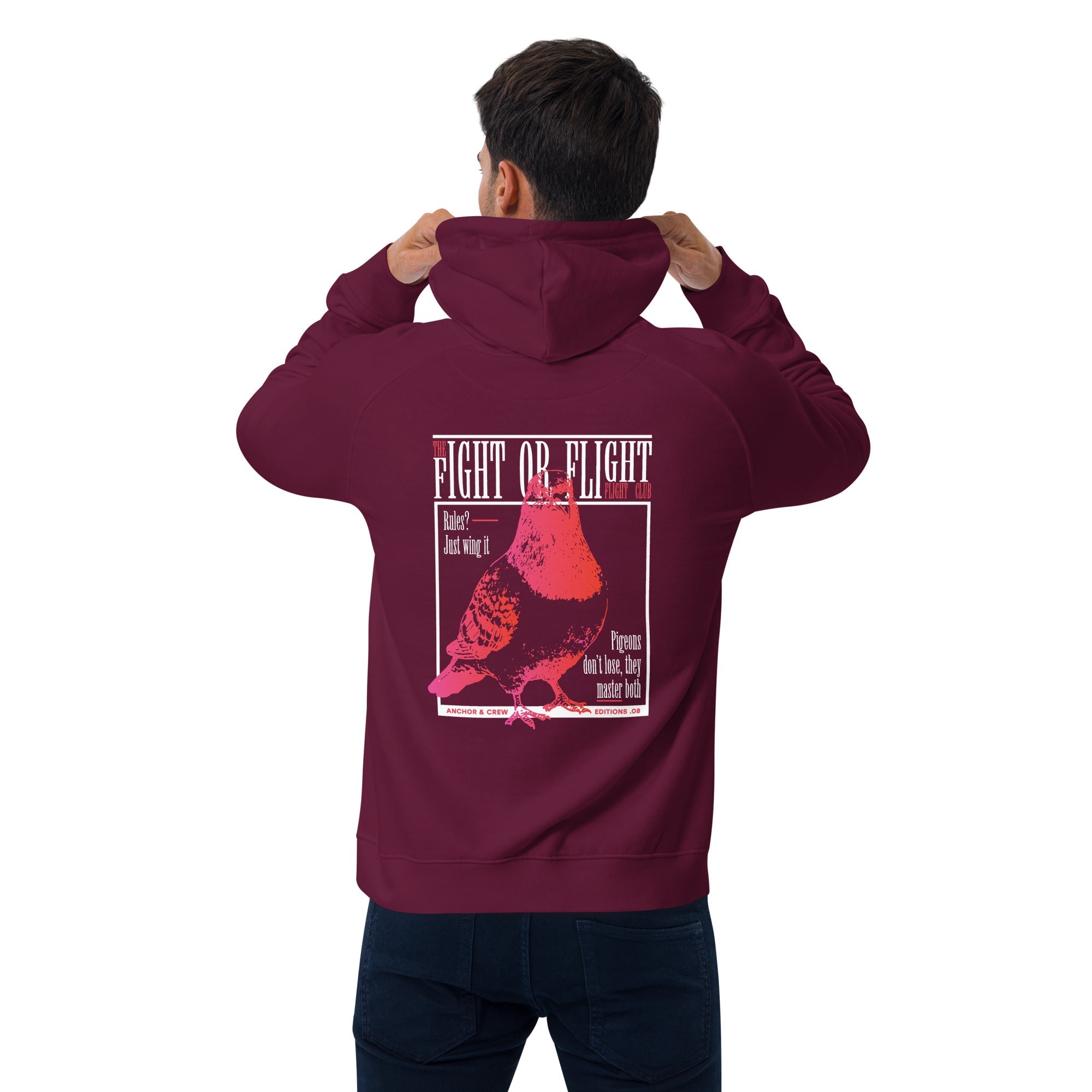 08 Fight Or Flight Club EDITIONS Organic Cotton Hoodie