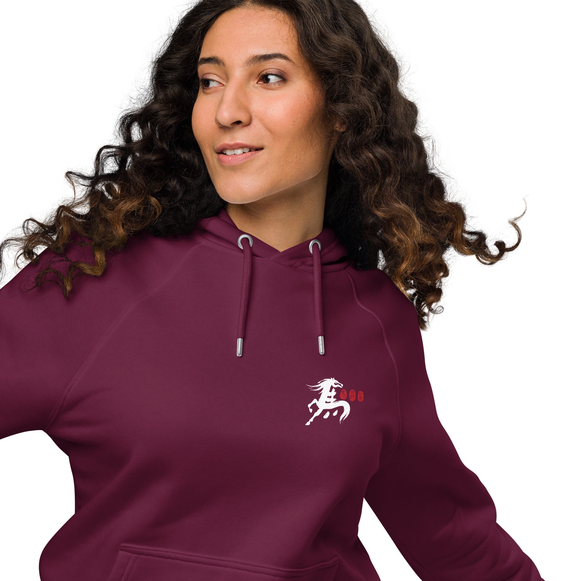 10 Chinese Year Of The Horse EDITIONS Organic Cotton Hoodie
