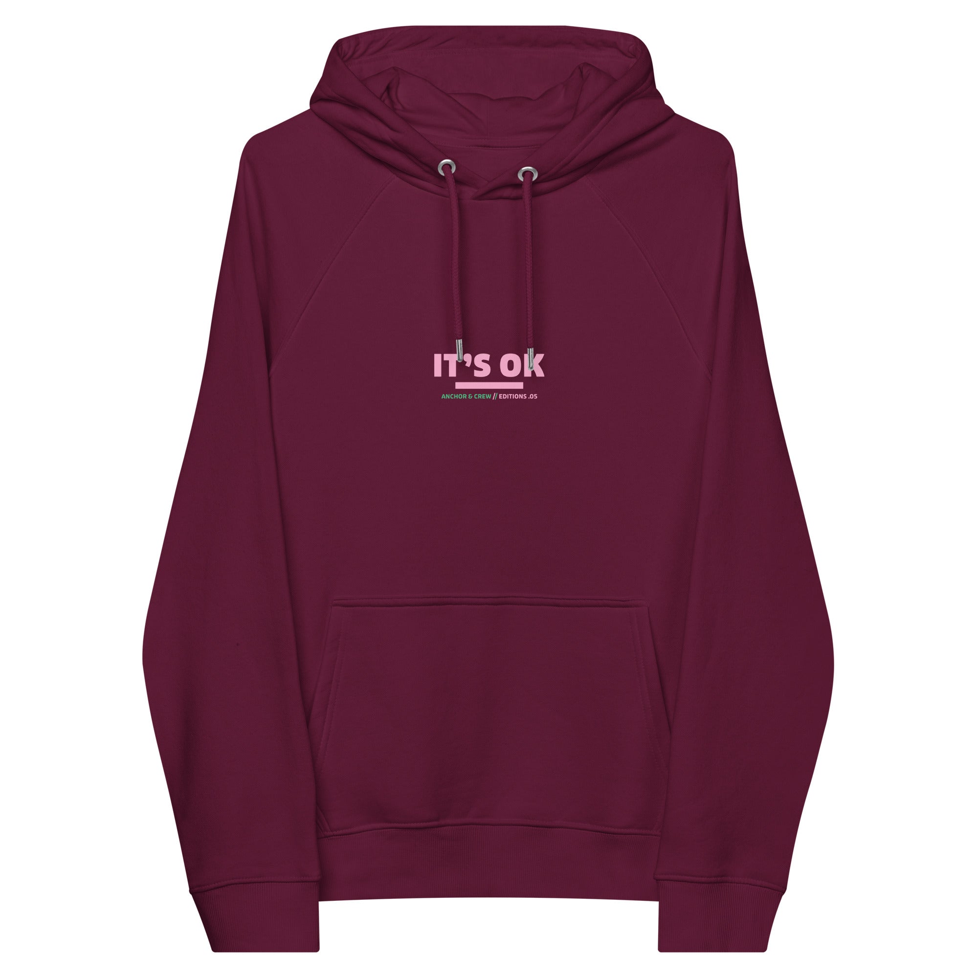 05 It's Ok EDITIONS Organic Cotton Hoodie