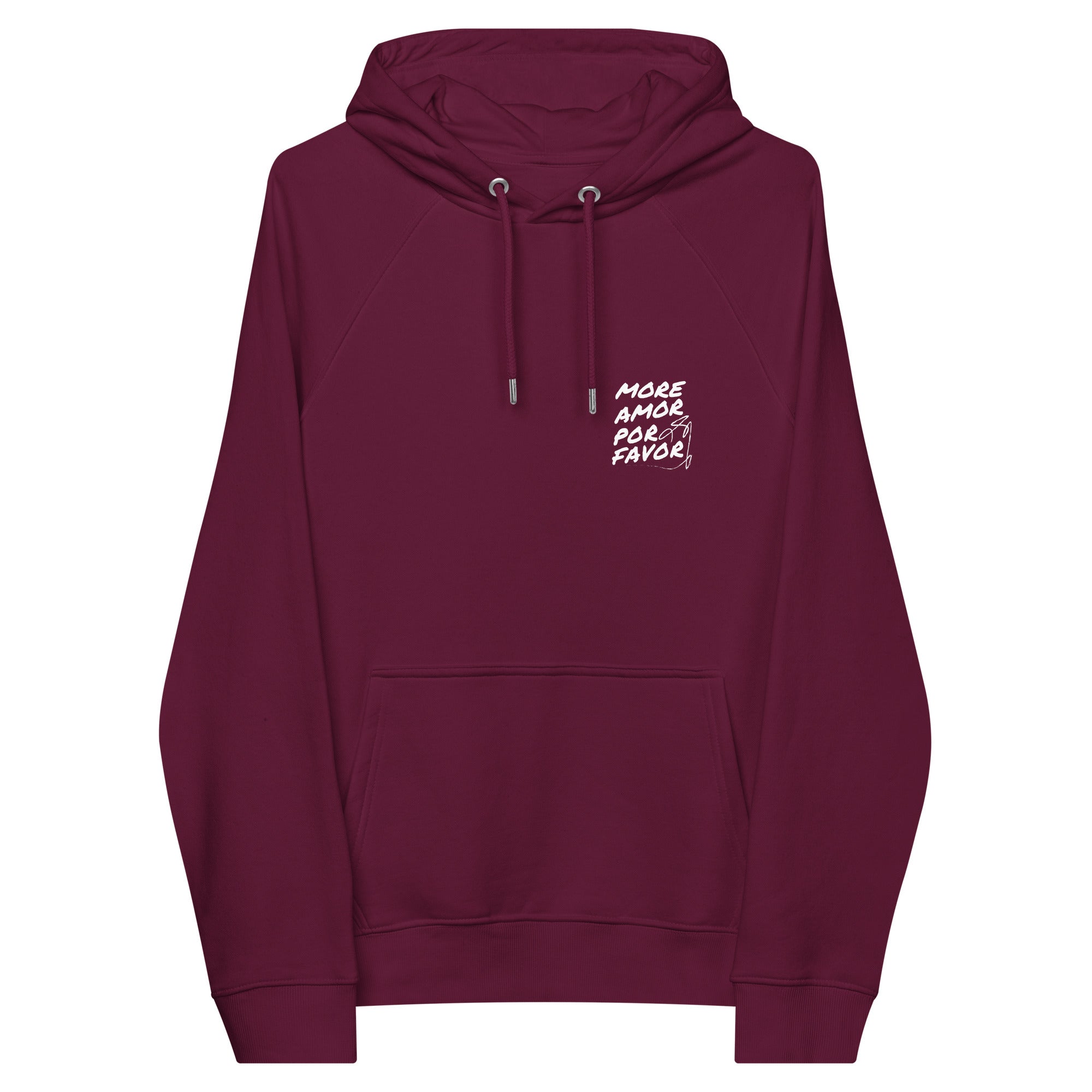 09 More Amor Por Favor EDITIONS Organic Cotton Hoodie