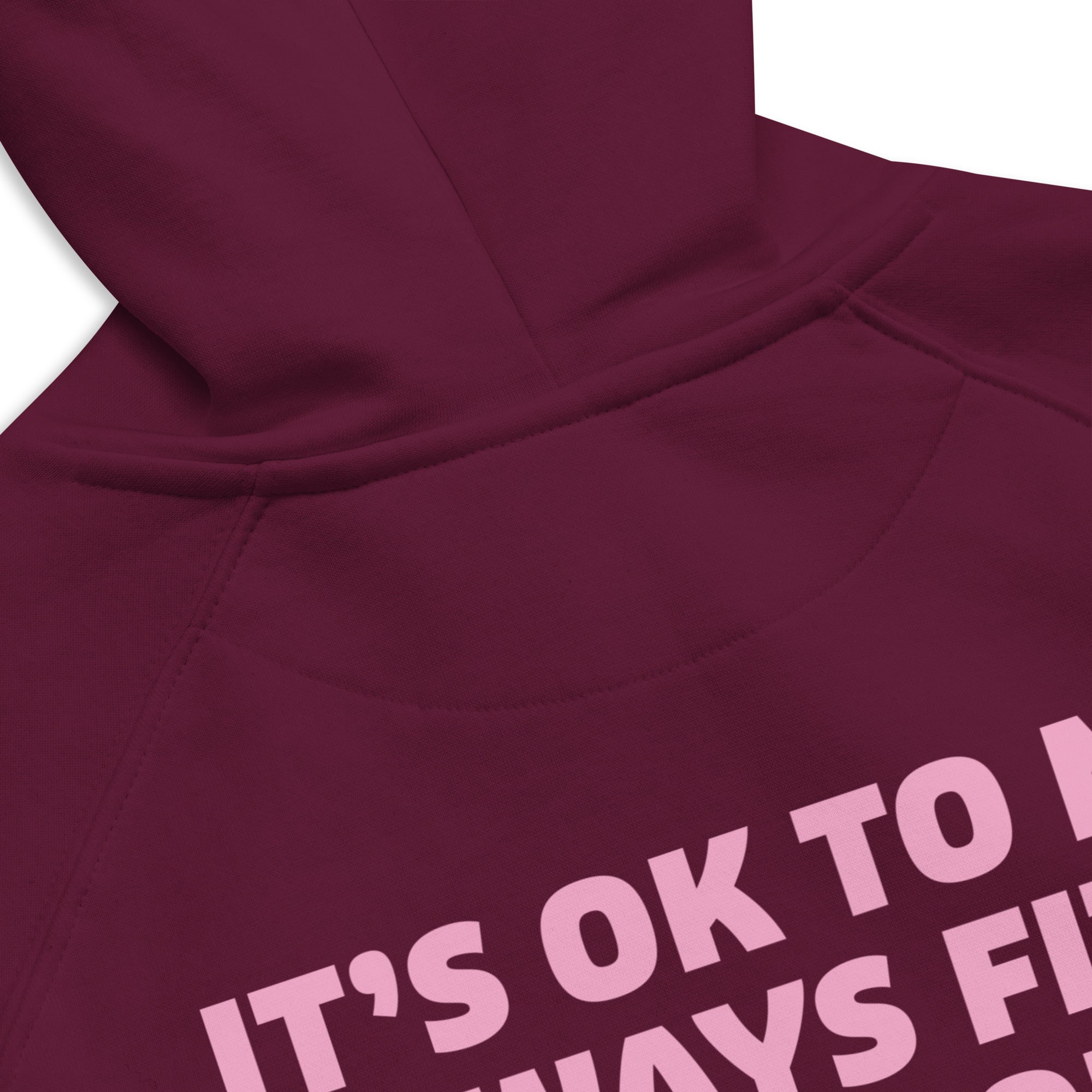 05 It's Ok EDITIONS Organic Cotton Hoodie