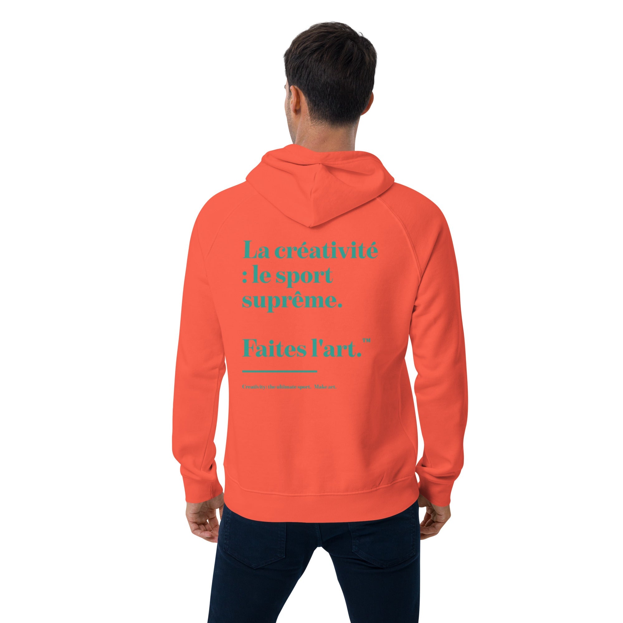 Make Art Creative Standard Organic Cotton Hoodie