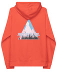 Just Explore. Seeker Organic Cotton Raglan Hoodie