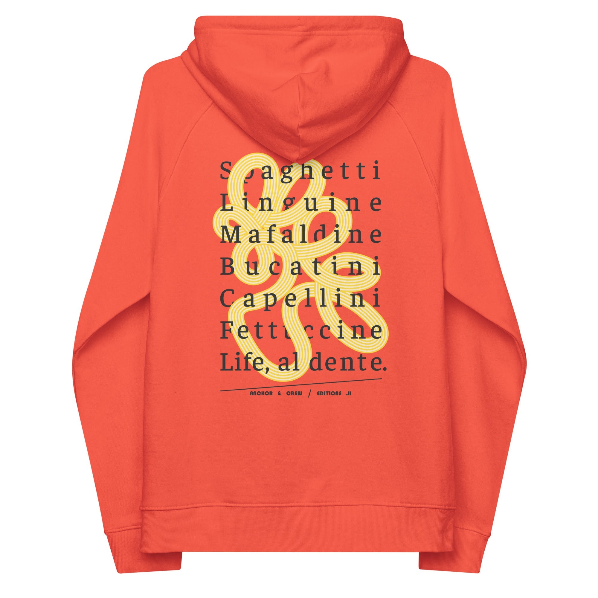11 Life, Al Dente EDITIONS Organic Cotton Hoodie