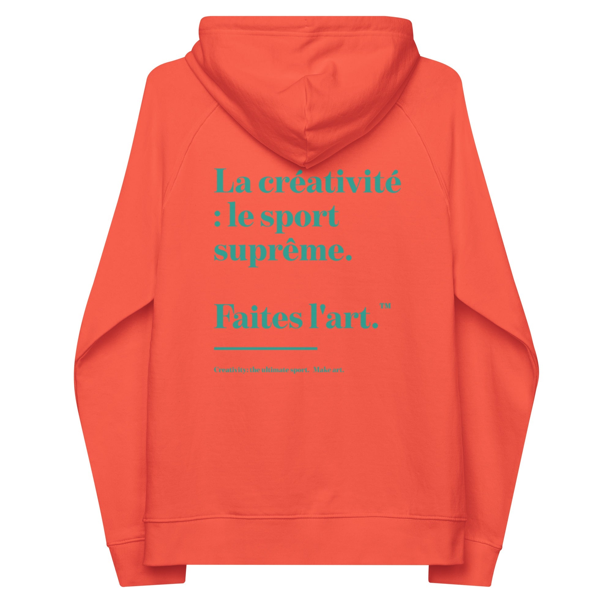 Make Art Creative Standard Organic Cotton Hoodie
