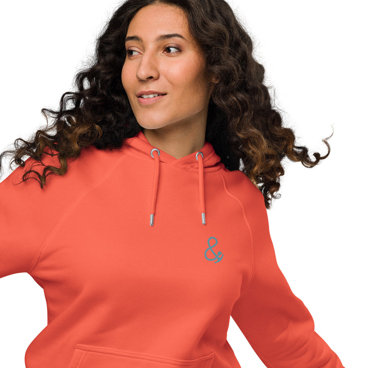 Just Roam. Seeker Organic Cotton Raglan Hoodie