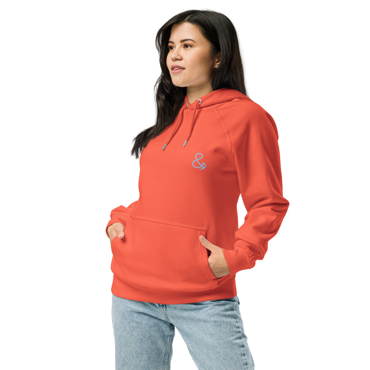 Just Explore. Seeker Organic Cotton Raglan Hoodie