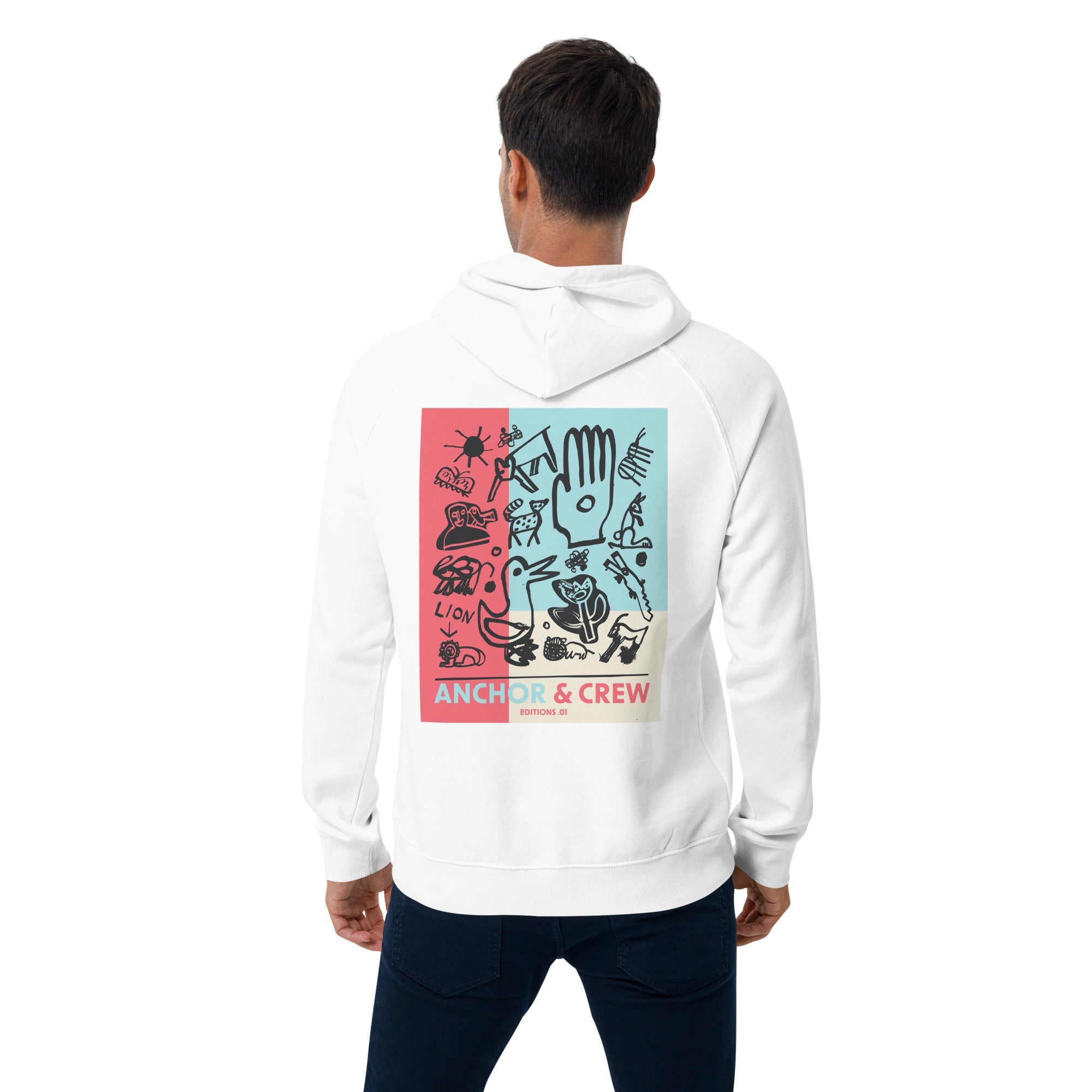 01 Moon Safari EDITIONS Organic Cotton Hoodie